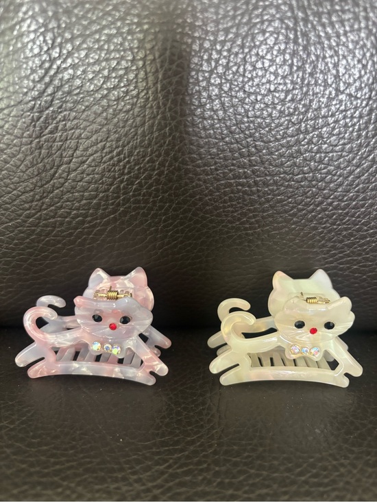 Accessories - Cat-Shaped Hair Clip Set of 2